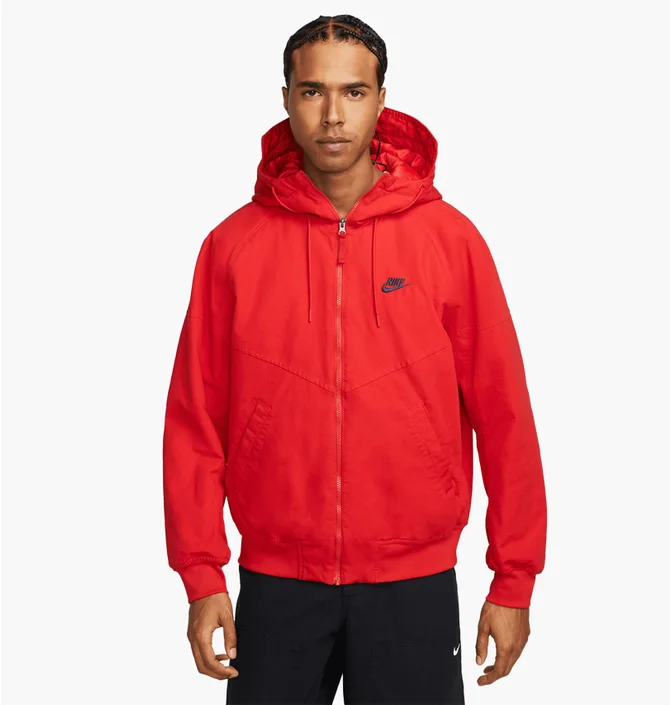 Куртка чоловіча Nike Sportswear Windrunner Canvas Red DX0692-657