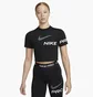 Футболка женская Nike Df Grx Ss Crop Top Black Dx0078-010