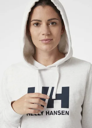Худи женское Helly Hansen Logo Hoodie White 33978-823