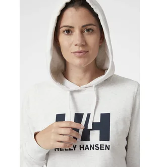 Худі жіноче Helly Hansen Logo Hoodie White 33978-823