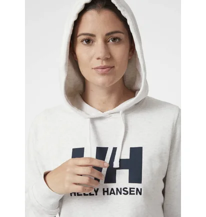 Худи женское Helly Hansen Logo Hoodie White 33978-823