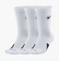 Носки унисекс Nike Everyday Crew Basketball Socks White (3 пары) DA2123-100