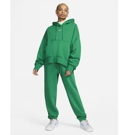 Худі жіноче Nike Sportswear Phoenix Fleece Over-Oversized Pullover Hoodie Green Dq5858-365