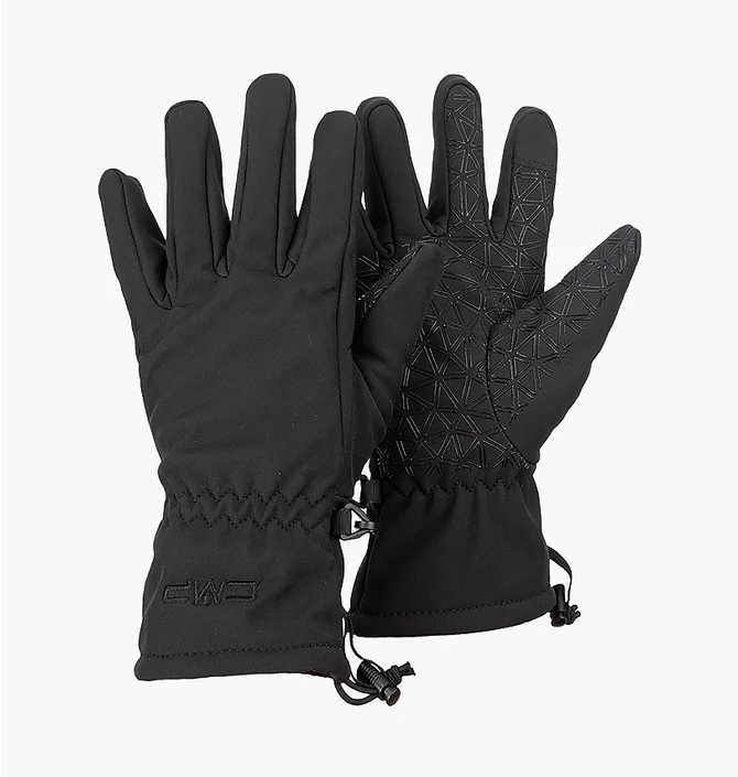 Рукавиці дитячі CMP Kids Softshell Glove Black 6524830J-U901
