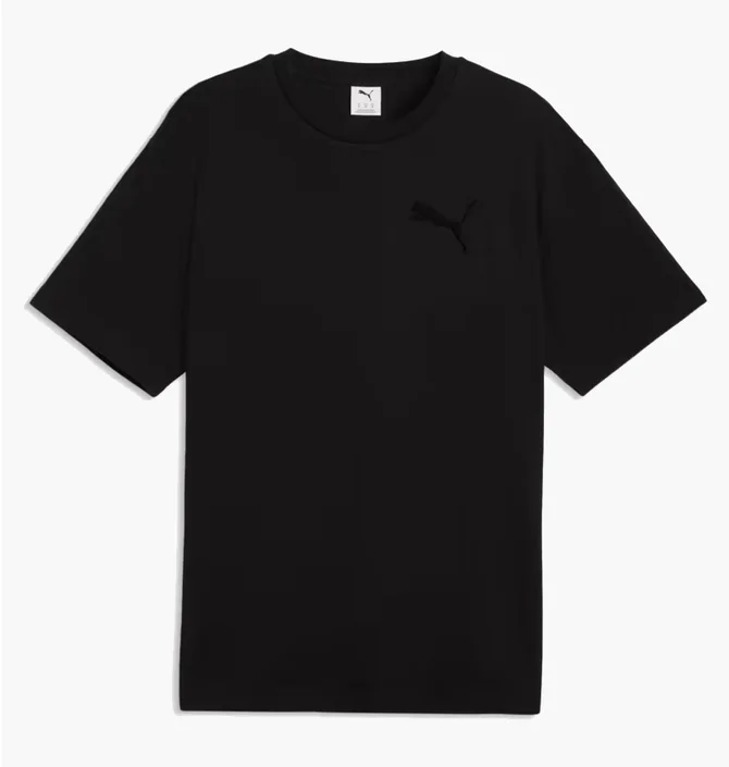 Футболка чоловіча Puma Ess Elevated Cat Logo Black 634391-01