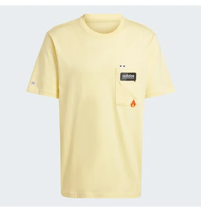Футболка мужская Adidas Remoji Pocket Graphic Yellow IY0736