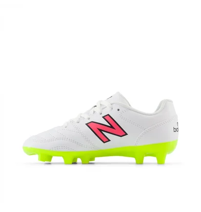Бутси унісекс New Balance 442 Academy Jnr Fg V2 Shoes White JS43FWH2