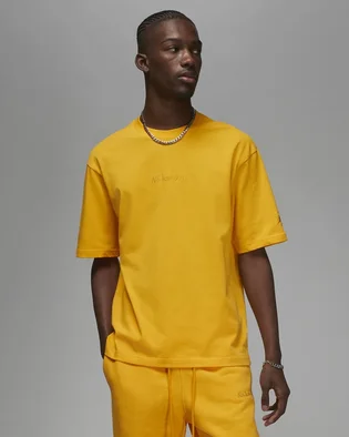 Футболка мужская Air Jordan Wordmark Tee Yellow FJ1969-739