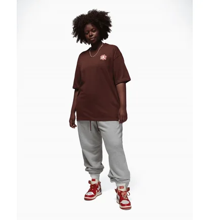 Футболка женская Air Jordan X Teyana Taylor Vintage T-Shirt Brown FB2640-227