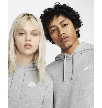 Худі жіноче Nike Nsw Club Fleece Hoodie White Dq5793-063