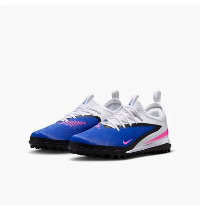Сороконожки детские Nike Phantom 6 Low Academy White/Blue HQ2038-446