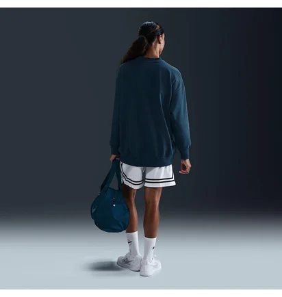 Свитшот женский Nike W Nk Swsh Fly Ssnl Flc Top Blue FZ5514-478