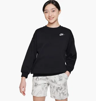 Світшот дитячий Nike Club Ovsz Crew Black FD2923-010