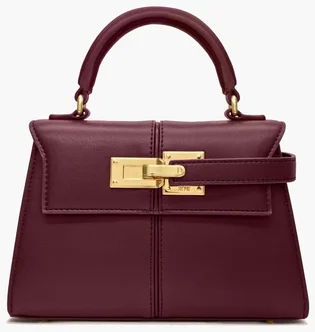 Сумка жіноча JW PEI Elise Top Handle Bag Bordo BB2025BG116815JWP