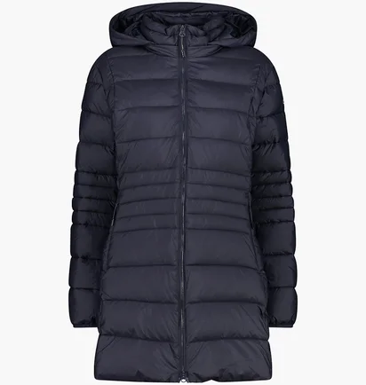 Парка жіноча CMP Parka Snaps Hood Black 33K1716M-M862