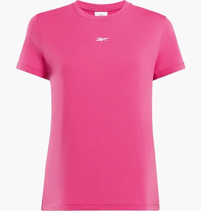 Футболка женская Reebok Id Train Supremium Tee Pink 100076264