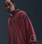 Толстовка унисекс Nike Martine Rose Full-Zip Bordo HM9029-613