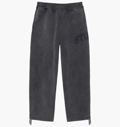 Штаны унисекс Stussy Faded Graphic Grey 116667-0034
