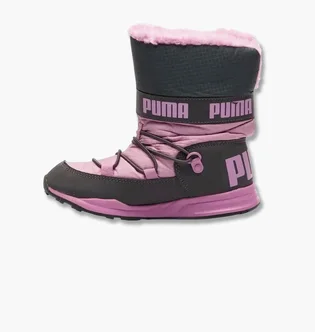 Сапоги детские Puma Trinomic Black/Pink 363978-06