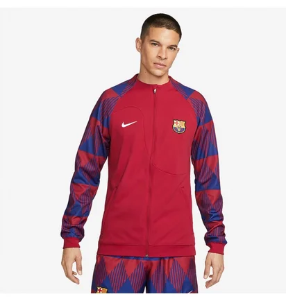 Олімпійка чоловіча Nike Fc Barcelona 23/24 Academy Anthem Jacket Gx Red/Blue FB3043-620