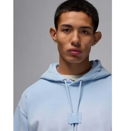 Худи мужское Air Jordan Flight Fleece Hoodie Light Blue FV7249-407