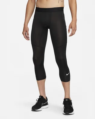 Леггинсы мужские Nike Dri-Fit 3/4 Pro Black FB7950-010