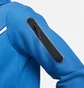 Толстовка мужская Nike Ech Fleece Windrunner Hoodie Full Zip Light Blue Cu4489-407