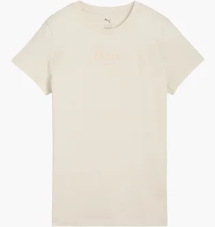 Футболка женская Puma Ess Script Beige 691760-87