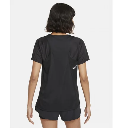 Футболка женская Nike Dri-Fit Race Czarna Black DD5927-010