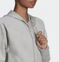 Толстовка женская Adidas Sportswear Future Icons 3-Stripes Hooded Track Top Grey H57289