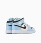 Кросівки дитячі Nike Air Jordan 1 Mid Ice Blue Gs Light Blue 555112-401
