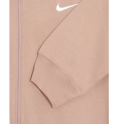 Толстовка женская Nike W Nsw Jrsy Os Fz Hoodie Beige DM6415-272