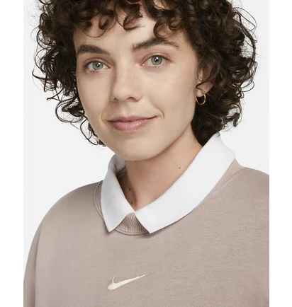 Світшот жіночий Nike Polar Sportswear Phoenix Beige Dq5761-272