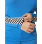 Термобелье женское Helly Hansen Lifa Active Stripe Crew Light Blue 49413-554