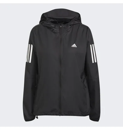 Вітровка жіноча Adidas Own The Run Hooded Running Windbreaker Black H59271