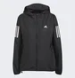 Вітровка жіноча Adidas Own The Run Hooded Running Windbreaker Black H59271