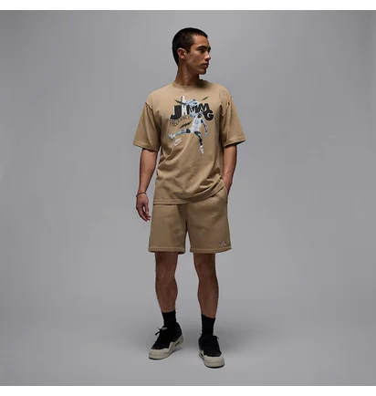 Футболка мужская Air Jordan Brand Jam 85 Ss Crew Beige HJ2929-240