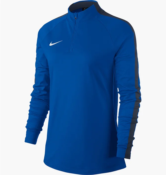 Кофта жіноча Nike Long-Sleeve T-Shirt W Nk Dry Acdmy18 Dril Top Ls Blue 893710-463