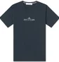 Футболка чоловіча Stone Island Stamp Centre Logo T-Shirt Blue 79152NS81-V0020