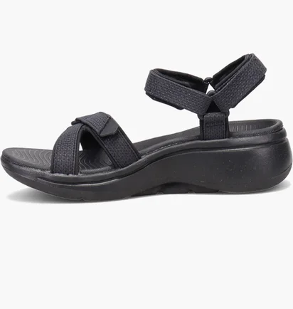 Сандали женские Skechers Go Walk Arch Fit - Cruise Around Black 140251-BBK