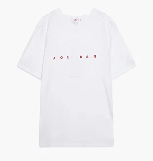 Футболка детская Air Jordan Jdb Practice Tape Embossed White 95D953-001