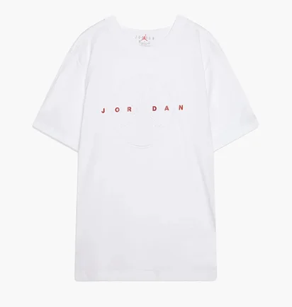 Футболка детская Air Jordan Jdb Practice Tape Embossed White 95D953-001