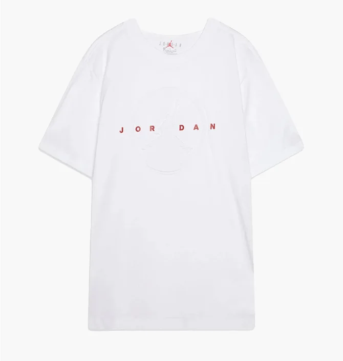 Футболка детская Air Jordan Jdb Practice Tape Embossed White 95D953-001