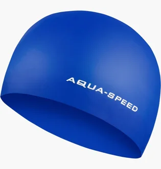 Шапочка для плавания Aqua Speed 3D Blue 092-01