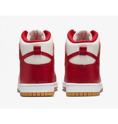 Кроссовки женские Nike Dunk High Beige/Red DD1869-114