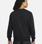 Свитшот мужской Nike Sportswear Club Fleece Futura Logo Crewneck Sweatshirt Black Dq4912-010
