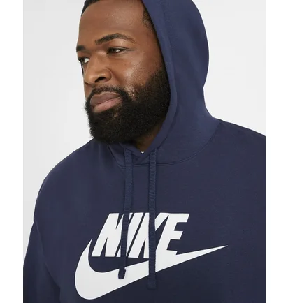 Худи мужское Nike M NSW CLUB HOODIE PO BB GX Blue BV2973-410