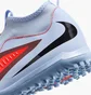 Сороконіжки дитячі Nike Phantom 6 High Academy Light Blue/Red HQ2049-400