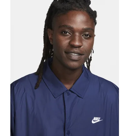 Куртка чоловіча Nike Club Coaches Jacket Blue FN3316-410