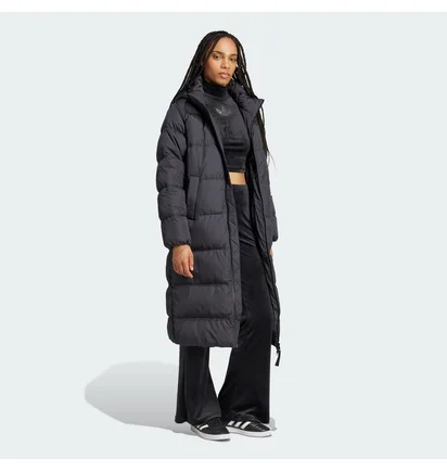Пуховик жіночий Adidas Regen Long Down Black IW8371